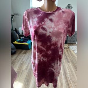 Forever 21 Tie Dye T Shirt Dress